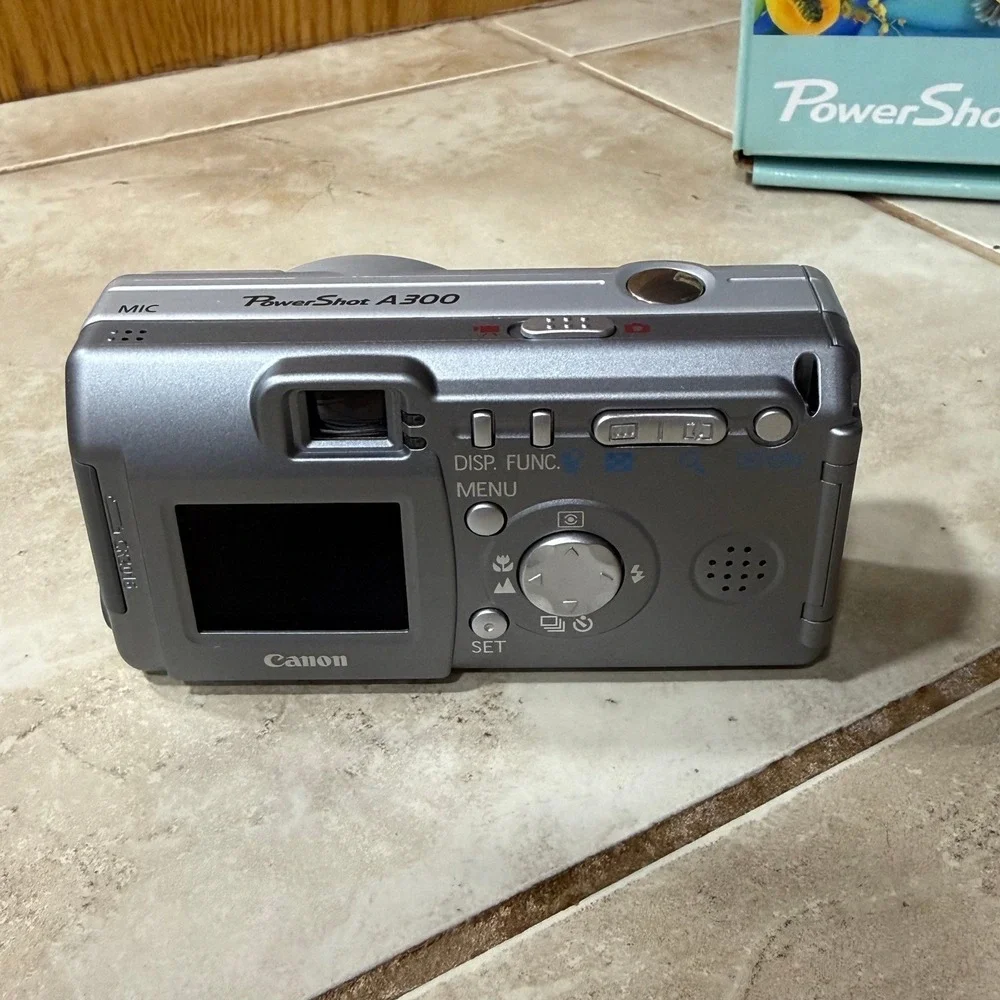 Canon PowerShot A300 Gray Digital Camera
